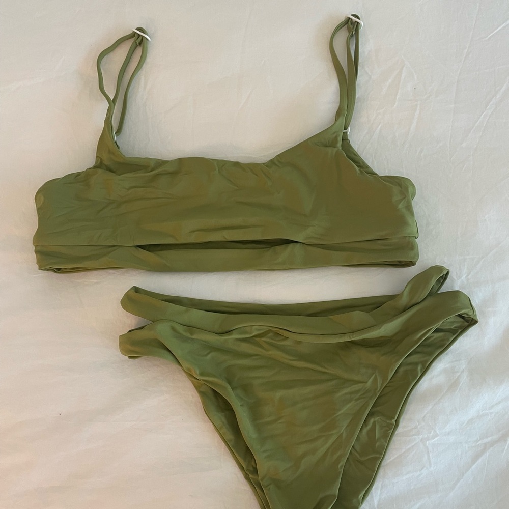 Green bikini